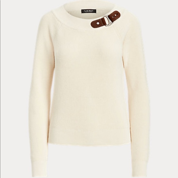 Ralph Lauren Buckle Women’s Sweater - Size: M/L - Picture 5 of 17